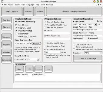 Key Features of Big Brother Keylogger