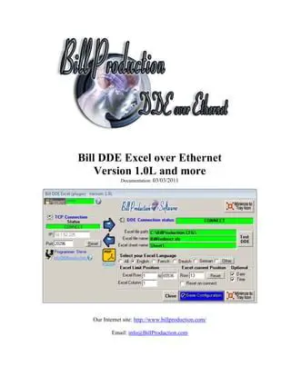 Key Features of Bill DDE over Ethernet
