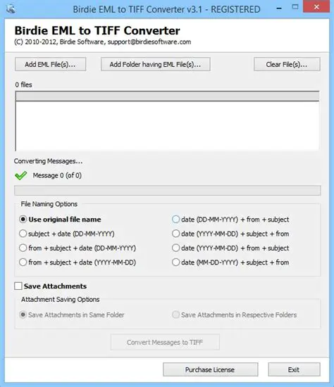 Key Features of Birdie EML to PST Converter