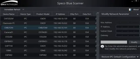 Key Features of Blue IP Scanner
