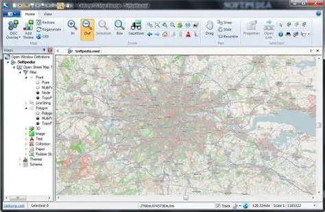 Key Features of Cadcorp SIS Map Reader