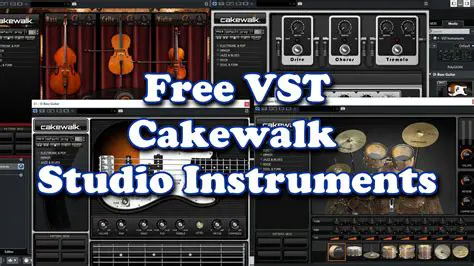 Key Features of Cakewalk Studio Instruments