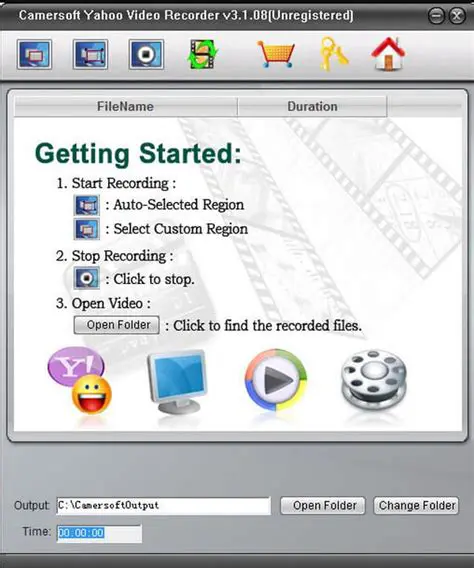 Key Features of Camersoft Yahoo Video Recorder