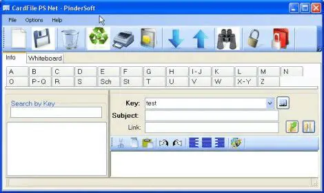 Key Features of CardFile PS Net