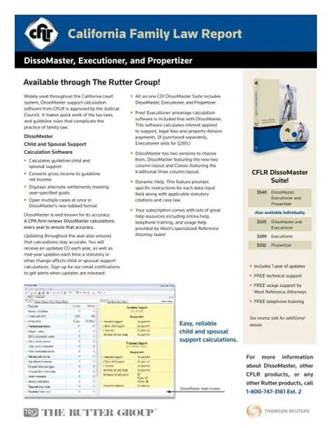 Key Features of CFLR DissoMaster