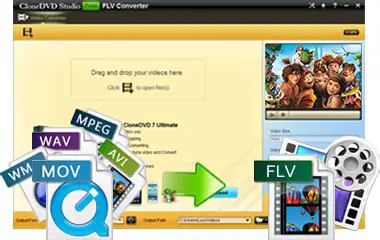 Key Features of CloneDVD Free AVI to WMV Converter