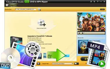 Key Features of CloneDVD Studio Free MP4 Converter