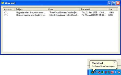 Key Features of Cobra Check Mail