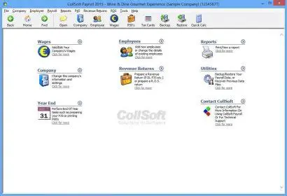 Key Features of CollSoft Payroll 2015