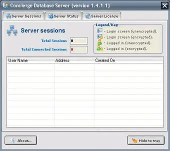 Key Features of Concierge Database Server