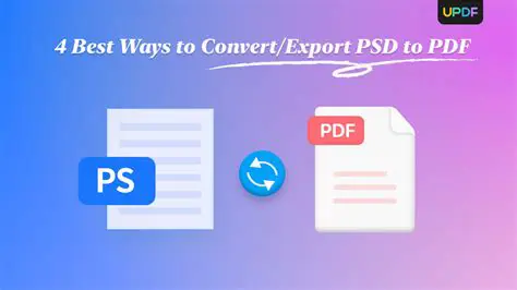 Key Features of Convert Document to Psd
