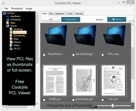 Key Features of CoolUtils PCL Viewer