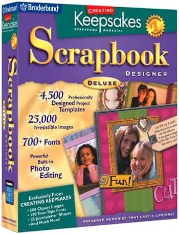 Key Features of Creating Keepsakes Scrapbook Designer