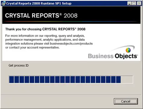 Key Features of Crystal Report 2008 Runtime SP4