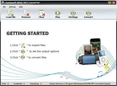 Key Features of Daniusoft WMA Music Converter