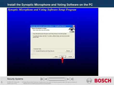 Key Features of DCN Synoptic Microphone and Voting Software