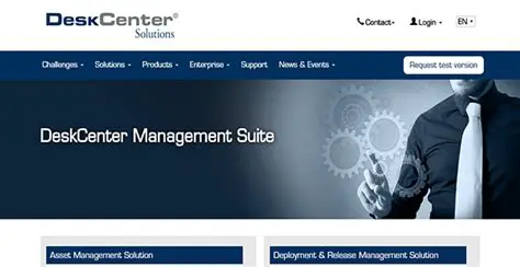 Key Features of DeskCenter Management Studio