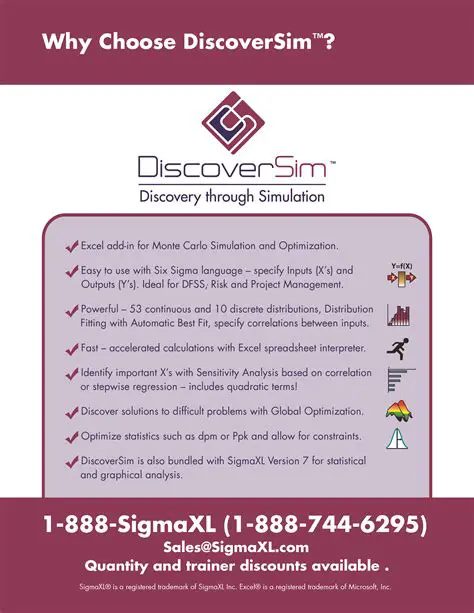 Key Features of DiscoverSim