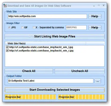 Key Features of Download Images On Web Sites Software