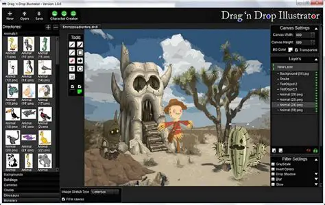 Key Features of Drag n Drop Illustrator