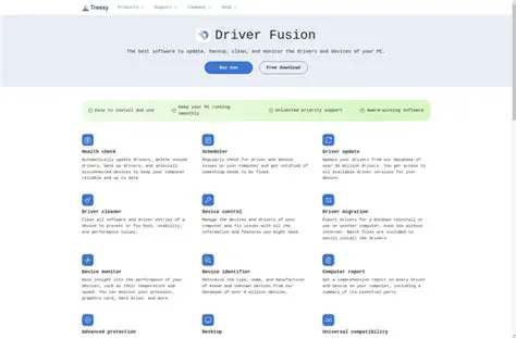 Key Features of Driver Utility