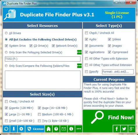 Key Features of Duplicate File Finder Plus
