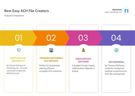 Key Features of Easy ACH File Creator