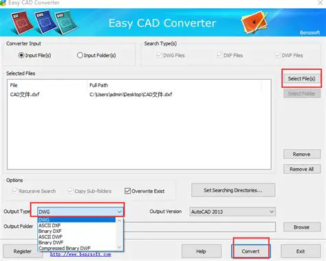 Key Features of Easy CAD Converter