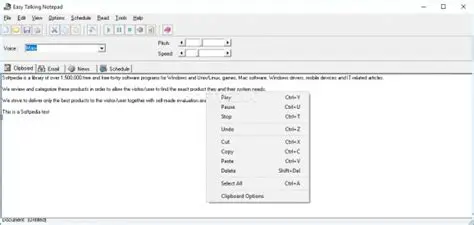 Key Features of Easy Talking Notepad