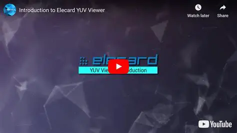 Key Features of Elecard YUV Viewer