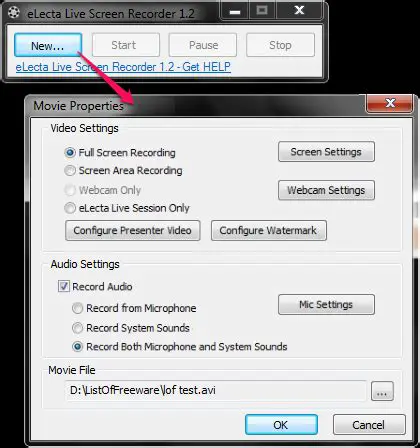 Key Features of eLecta Live Screen Recorder