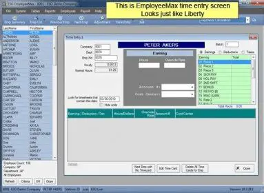 Key Features of EmployeeMax Smart Client
