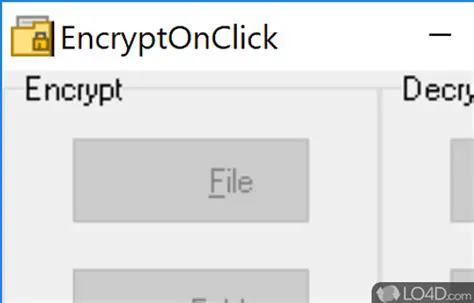 Key Features of EncryptOnClick