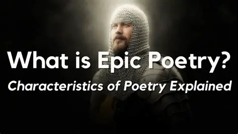 Key Features of Epic Poetry