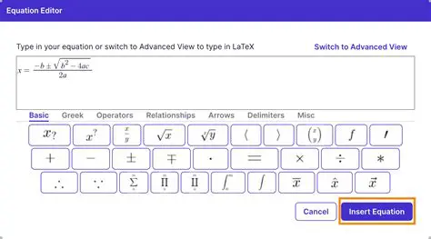 Key Features of Equation Maker