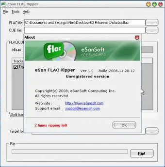 Key Features of eSan FLAC Ripper