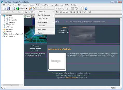 Key Features of Ewisoft Web Builder