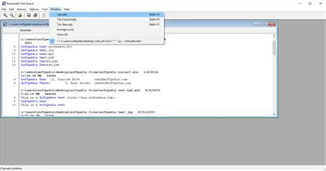 Key Features of Examine64 Text Search