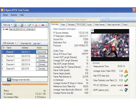 Key Features of EXFO Mini ToolBox 1 EXpert IPTV Test Tools