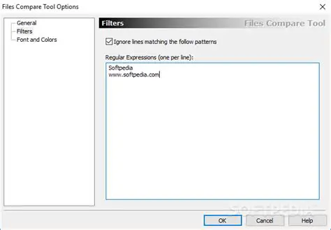 Key Features of Files Compare Tool