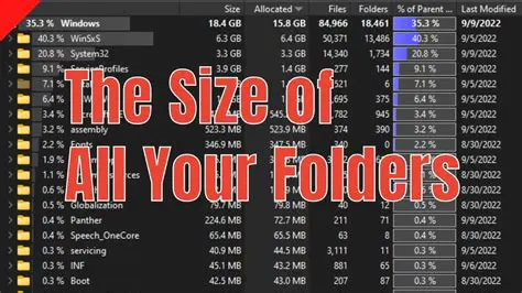 Key Features of Folder Size