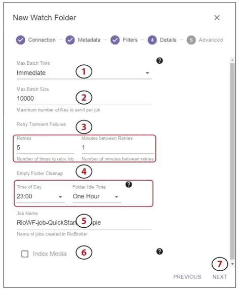 Key Features of Folder Watch