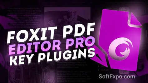 Key Features of Foxit PDF Reader Plugins Firefox