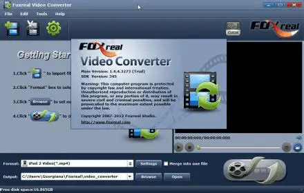 Key Features of Foxreal DVD to Xoom Converter