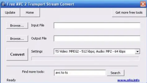 Key Features of Free AVC 2 Transport Stream Convert