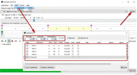 Key Features of Free MP3 Splitter Express