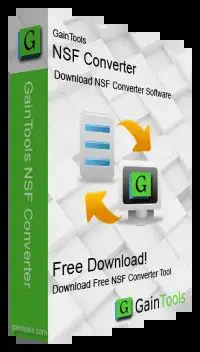 Key Features of GainTools NSF Converter