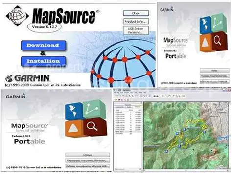 Key Features of Garmin MapSource