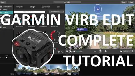 Key Features of Garmin VIRB Edit
