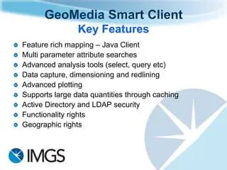 Key Features of GeoMedia Objects